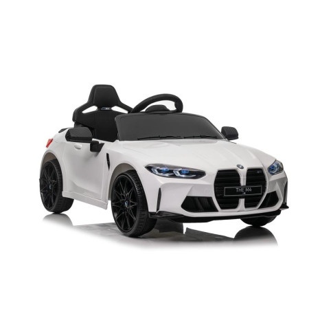 BMW M4 Beli dečiji automobil na akumulator sa premium opremom ( 11381 )