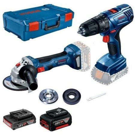 Bosch 0615990M36 Set akumulatorskog alata GWS-180 Li + GSB 180-LI 18V, 1 x 4,0 Ah, 1 x 2,0 Ah + XL L-Boxx ( 0615990M36 )