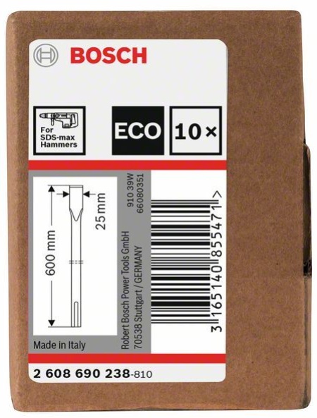 Bosch 2608690238 Pljosnata dleta sa SDS max držačem za beton i ciglu za rušenje ( 2608690238 )