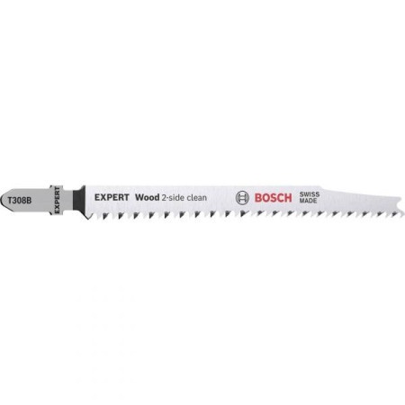 Bosch EXPERT „Wood 2-side clean“ T 308 B list ubodne testere, 100-delni ( 2608900553 )