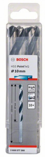 Bosch HSS spiralna burgija PointTeQ 10,0 mm ( 2608577268 )
