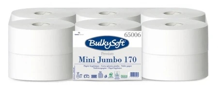 BulkySoft Premium Mini Jumbo toalet papir 170m 2sl (12 rolni) ( 532-C65006E10 )