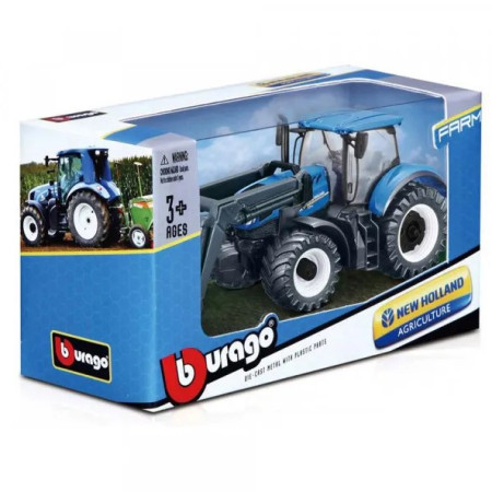 Burago traktor sa kasikom 10cm asst ( BU31630 ) - Img 1