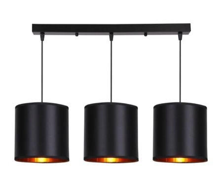 Candi Lux Viseća Lampa Crna 1 3x40W E27 ( 15105 )