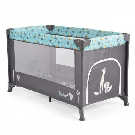 Cangaroo prenosivi krevetić safari turquoise ( CAN8659 )