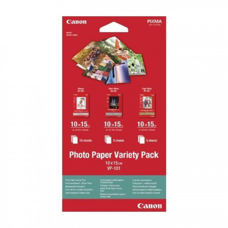 Canon foto papir variety pack VP-101 10x15cm 20Sh - Img 1