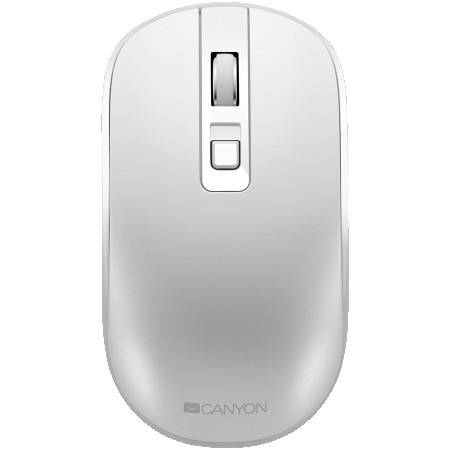 Canyon MW-18, 2.4GHz Wireless Rechargeable Mouse Pearl-White ( CNS-CMSW18PW_EU )