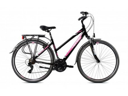 Capriolo tour-roadster w 28" crno-pink ( 923610-19 )