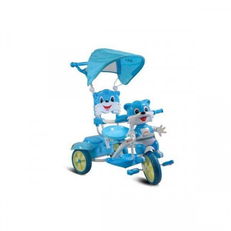 Capriolo tricikl sa drškom i suncobranom plavi ( 290084 ) - Img 1