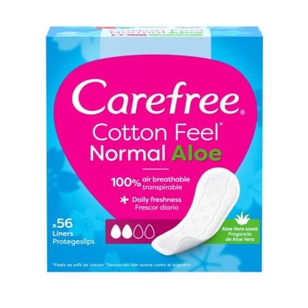 Carefree dnevni ulošci cotton aloe 56kom ( A068262 )