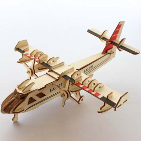 Čarolijashop 3D drvena slagalica Amfibijski Bombarder ( 161)
