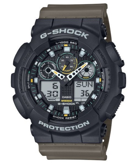 Casio g-shock muški sat ( GA-100TU-1A3 )-1