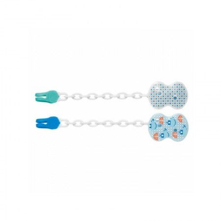 Chicco plastični lančić za lažu, plavi ( A049947 ) - Img 1