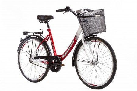 CITY Bicikla V-Bike Lux 26&quot; crvena/bela ( 460098 ) - Img 1