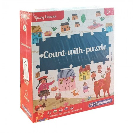 Clementoni count with puzzle set ( CL50322 ) - Img 1