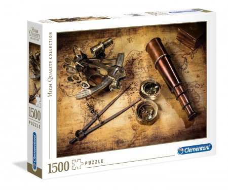Clementoni puzzle 1500 hqc course to the treasure ( CL31808 )