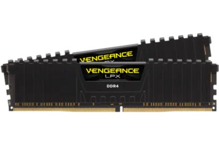 Corsair cmk16gx4m2b3200c16 vengeance 16gb(2x8gb)/dimm/ddr4/3200ghz/crna memorija ( CMK16GX4M2B3200C16 )