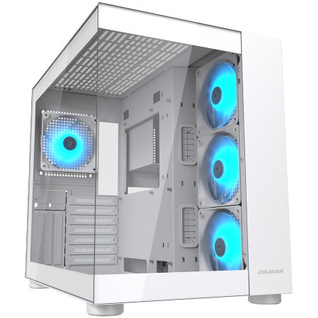 Cougar fv150 rgb pc Case, Mid tower, White ( CGR-5KA1W-RGB )