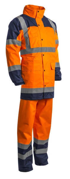 Coverguard signalizirajuće hi-viz kišno odijelo hydra narandžasto-plavo veličina xl ( 7hydoxl )