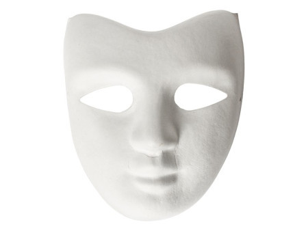 Crafty masky, papirna maska, lice, 18 x 23.5cm ( 137958 )