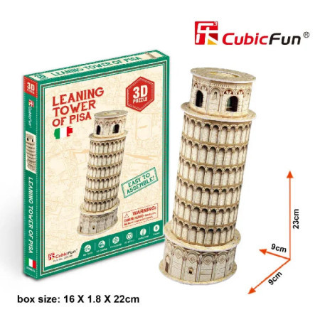 Cubicfun puzzle leaning tower of pisa s ( CBF230081 )