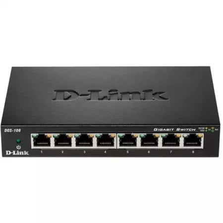 D-Link DGS-108 Svič 10/100/1000 8-port