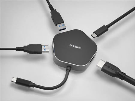 D-Link DUB-M420 4-in-1 USB-C Hub with HDMI ( 0431572 )