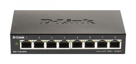D-Link switch web upravljivi, DGS-1100-08V2E ( 0001207925 )