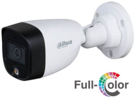 Dahua HAC-HFW1209CP-LED-0280B 2Mpix 2.8mm 20m, 24/7 Full Color, 4u1, HDCVI kamera