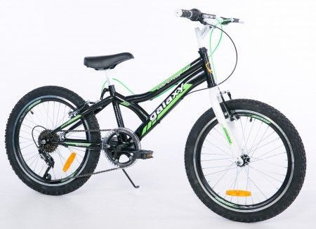Dečiji Bicikl Casper 200 20&quot;/6 crna/zelena ( 650099 ) - Img 1