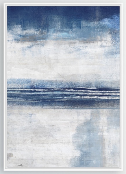 Dekordom slika 27x37 sa ramom - toir31110 - blue sunset ( 022863 )-1