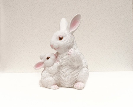 Dekordom uskršnja dekoracija - bunny family 7185/7186 30cm- n39 ( 024293 )-1