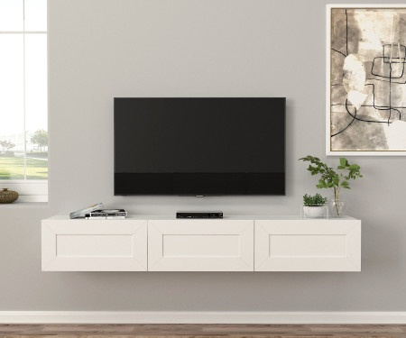 Dimona zidna tv komoda bela ( 0000452 )
