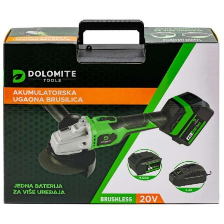 Dolomite akumulatorska ugaona brusilica brushless 20v brushless bc  ( 64005 )-1