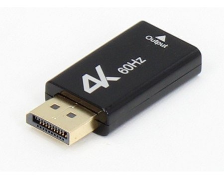 E-Green adapter DisplayPort 1.4 (M) - HDMI 2.0 (F) crni - Img 1