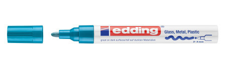 Edding paint marker E-750 2-4mm svetlo plava ( 12PM03EA ) - Img 1