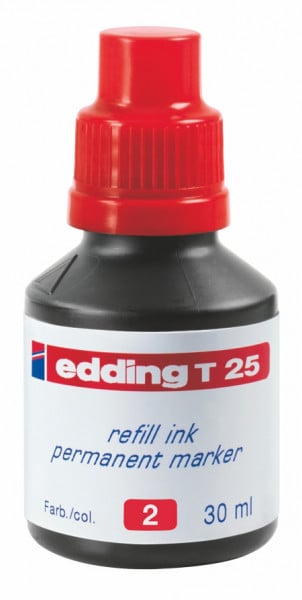 Edding refil za markere E-T25, 30ml crvena ( 08MM09D )