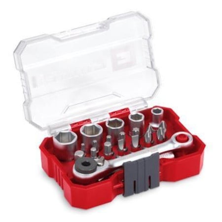 Einhell XS-Case 21-del set alata I bitova, 1/4&quot; 25mm bit, nas.ključ. I ručica ( 49118683 )-1