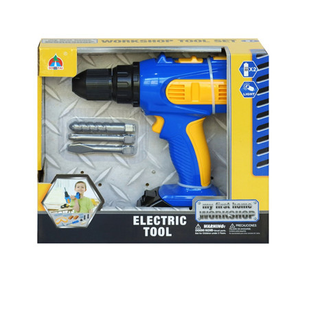 Electric tool, igračka, bušilica sa svetlima ( 870202 )