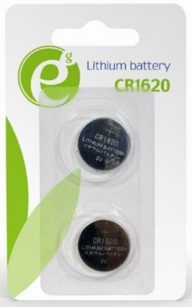 Energenie CR1620 Lithium button cell 3V PAK2 ( EG-BA-CR1620-01 )