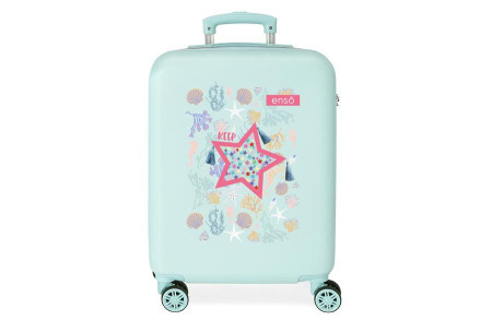 Enso ABS kofer 55 cm tirkizna
