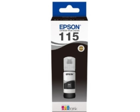 Epson 115 EcoTank pigment black ink bottle ( C13T07C14A )