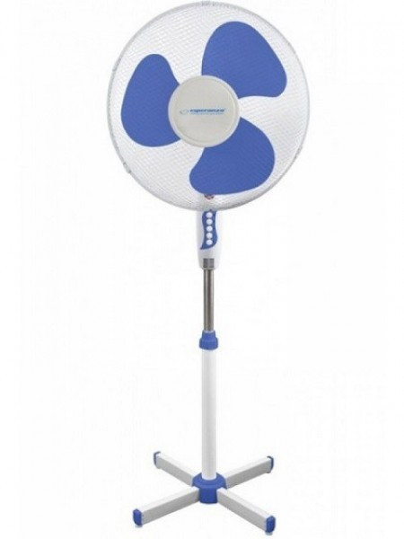 Esperanza ehf001wb stojeći ventilator belo-plavi - Img 1