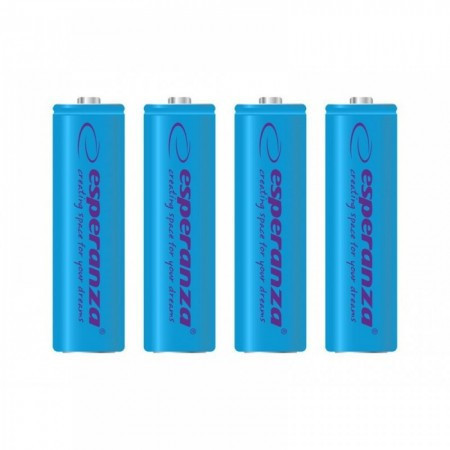 Esperanza EZA104B punjive baterije 2000mah 4 kom plave - Img 1