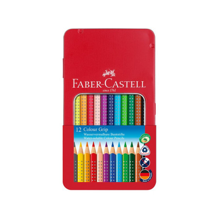 Faber Castell drvene bojice grip metal 1/12 12590 (112413) ( 9801 ) - Img 1