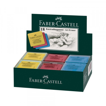 Faber Castell gumica umetnička gnjeca pastel (1/18) 127321 ( 7998 )