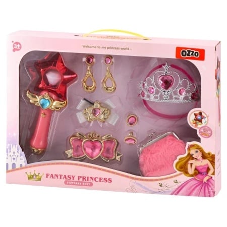 Fantasy princess, set sa krunom, veliki, miks ( 885220 )