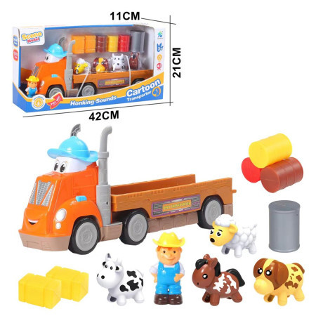 Farmerski set za igru - famer sa kamionom i životinjama ( 245438 )