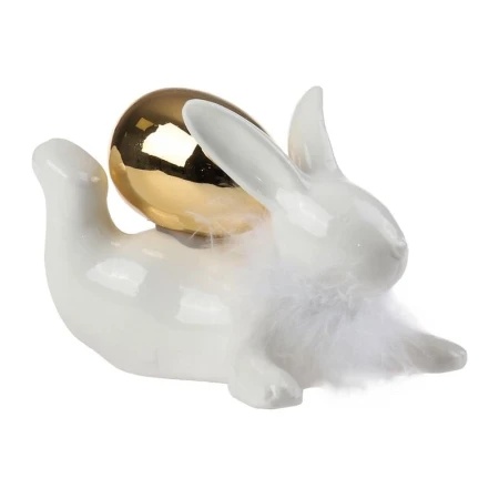 Festa chompy keramička figura zec sa jajetom 8.5cm ( 735026 )