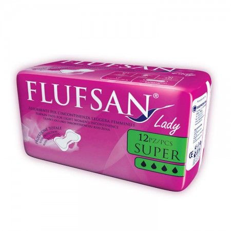 Flufsan Lady super ulošci za laku inkontinenciju kod žena 12 kom ( 3020002 ) - Img 1